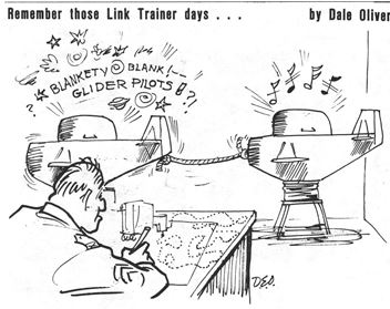 Link Trainer Cartoon by Dale Oliver