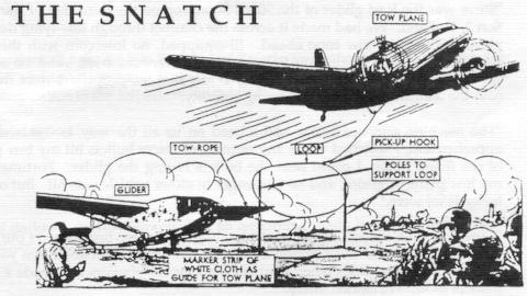 Glider snatch pickup by C-47