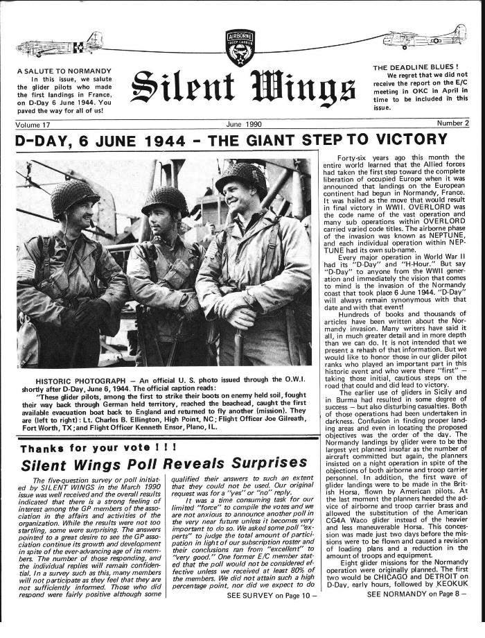 D-Day, 6 June 1944 page 1